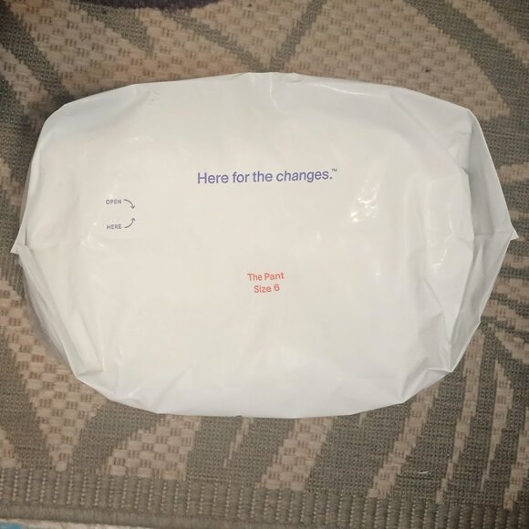 NWT ~ Coterie Diaper Pants Size 6 clean, natural & disposable 4T/5T 33-62 lbs. - Picture 11 of 14